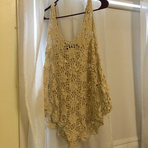 Floral lace Tunic